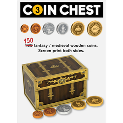 Coin Chest 3 (150 Wooden coins)