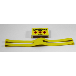 Box Bands 8" Yellow (20-pack)
