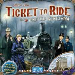 Ticket to Ride Map Collection 5 - United Kingdom & Pennsylvania