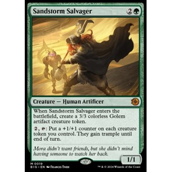 Magic löskort: The Big Score: Sandstorm Salvager (V.1)
