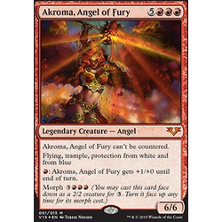 Magic löskort: Angels: Akroma, Angel of Fury
