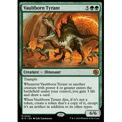 Magic löskort: The Big Score: Vaultborn Tyrant (V.1)