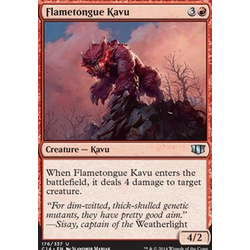 Magic löskort: Commander 2014: Flametongue Kavu