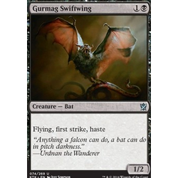 Magic löskort: Khans of Tarkir: Gurmag Swiftwing