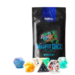 Metallic Dice: Misfit Resin Set - Adopt A Misfit Mystery Blind Pack