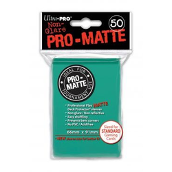 Card Sleeves Standard Pro-Matte Aqua (50) (Ultra Pro)