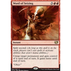 Magic löskort: Commander 2014: Word of Seizing