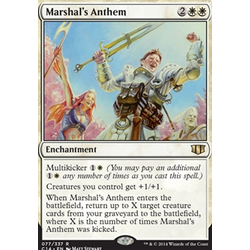 Magic löskort: Commander 2014: Marshal's Anthem