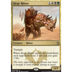Magic löskort: Khans of Tarkir: Siege Rhino