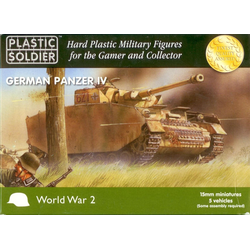 15mm WWII (German): Panzer IV Tank (5)