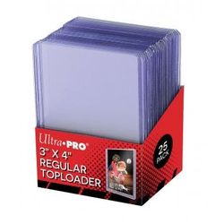 Ultra Clear Premium Toploaders 3" x 4" (25st)