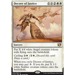 Magic löskort: Commander 2014: Decree of Justice