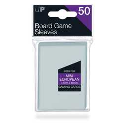 Card Sleeves Mini European Clear 44x68mm (50) (Ultra Pro)