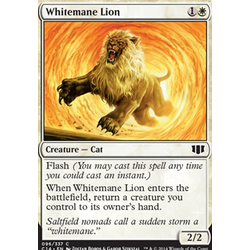Magic löskort: Commander 2014: Whitemane Lion