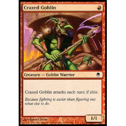Magic löskort: Darksteel: Crazed Goblin