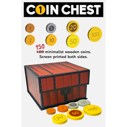Coin Chest 1 (150 Wooden coins)